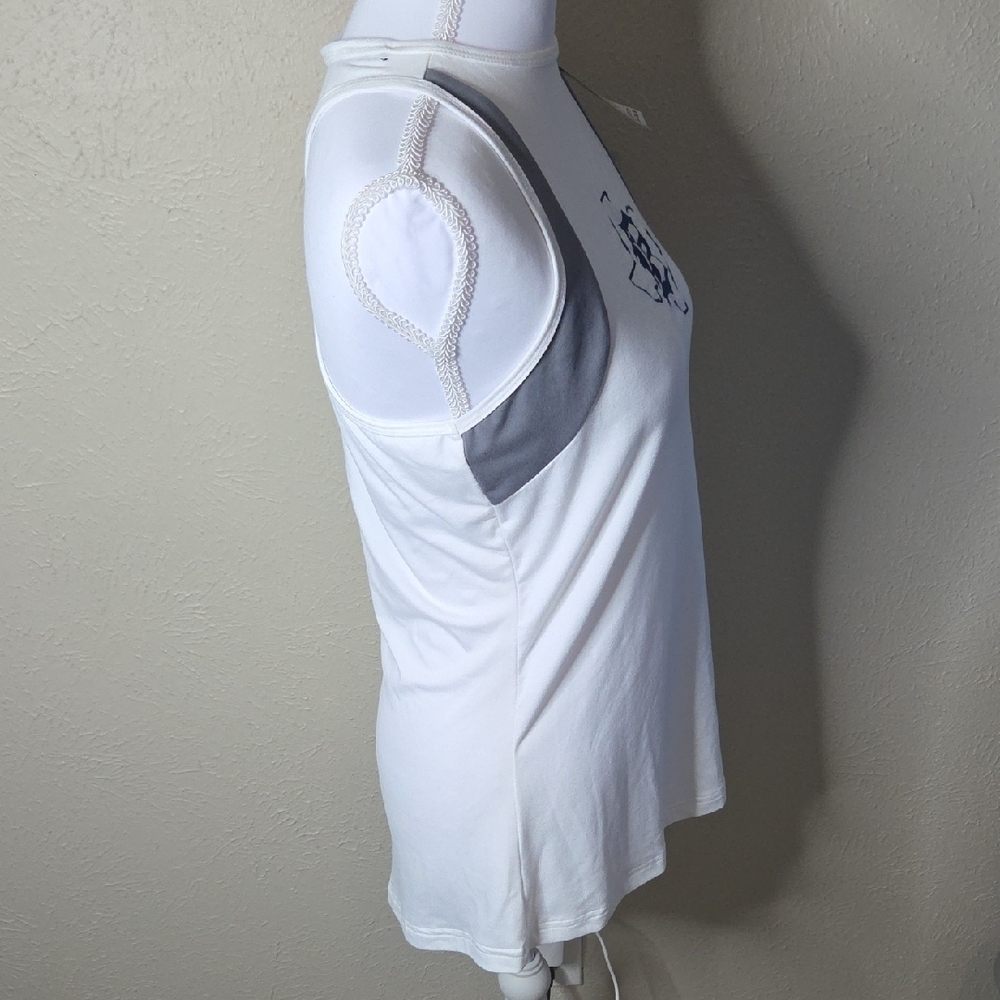 NWT Marucci Small Dallas Tigers White and Gray Women's Tank Top - Picture 4 of 6